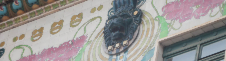 Maison aux Majoliques Otto Wagner Vienne et l'art nouveau 