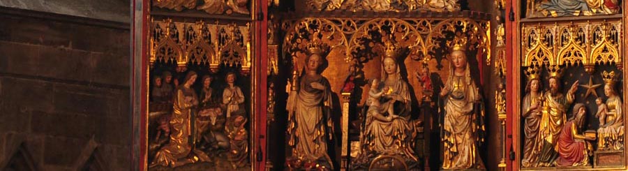 retable dans la cathédrale 
