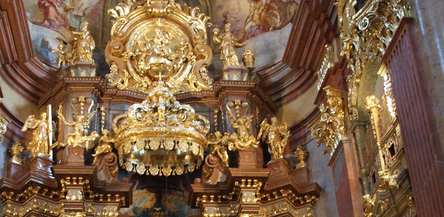 Autel de l'eglise de l'abbaye Melk